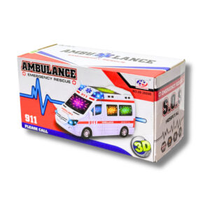 AMBULANCIA CAJA C/LUZ Y SONIDO