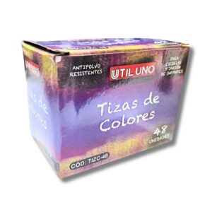 UTIL UNO TIZA COLOR SURTIDO X 48 U