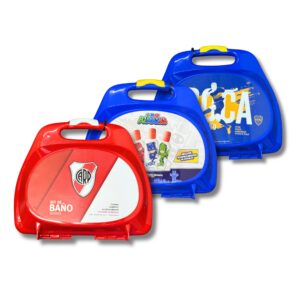 PERSONAJES VALIJA SET DE BAÑO