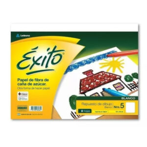 EXITO BLOCK DIBUJO BCO. N5 24h