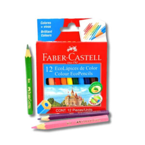 FABER CASTELL L. COL. CORTOS x12u
