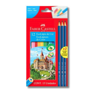 FABER CASTELL L. COLORES x12u +3