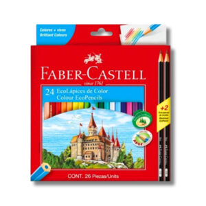FABER CASTELL L. COLORES x24u