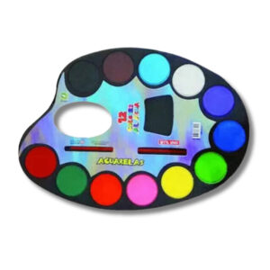 UTIL UNO ACUARELAS COL. x12u