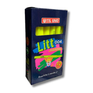 UTIL UNO RESALT. ECONOM. x12u AMARILLO