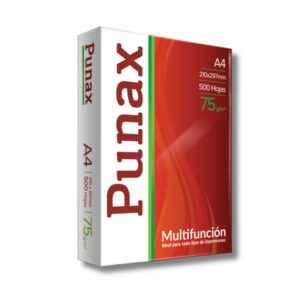 PUNAX RESMA A4 75gr 500h X 10 UNIDADES