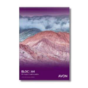AVON BLOCK A4 x80h CUADRICULADO