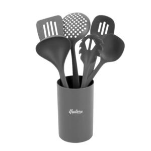 HUDSON SET UTENSILLOS 7PZ NEGRO