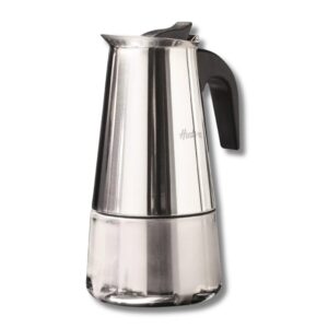 HUDSON CAFETERA ACERO INOX. 9 TZ.