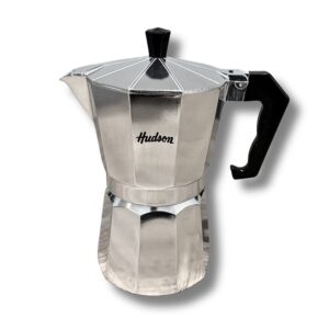 HUDSON CAFETERA ALUMINIO 6 TZ.
