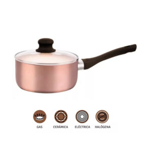 HUDSON CACEROLA COBRE 18cm C/M