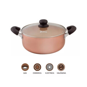 HUDSON CACEROLA COBRE 20cm