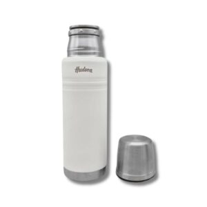 HUDSON TERMO 500 ml. ACERO BLANCO