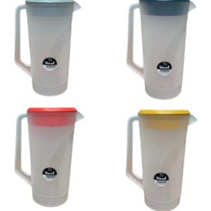 YESI JARRA TRANSPARENTE C/TAPA