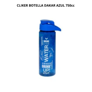 CLIKER BOTELLA DAKAR AZUL 750cc