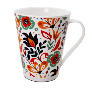 DIAWARA TAZA CONICA ESTAMPADA