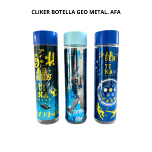 CLIKER BOTELLA GEO METAL. AFA