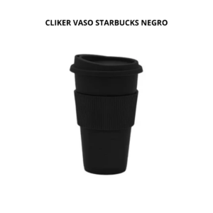 CLIKER VASO STARBUCKS NEGRO