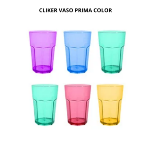 CLIKER VASO PRISMA COLOR