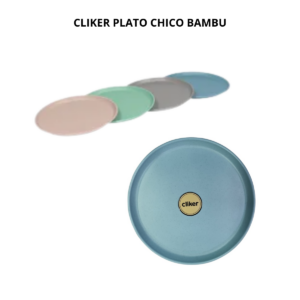 CLIKER PLATO CHICO BAMBU