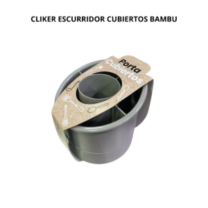 CLIKER ESCURRIDOR CUBIERTOS BAMBU