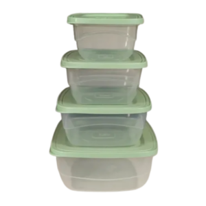 POO SET HERMETICOS CUAD. X4