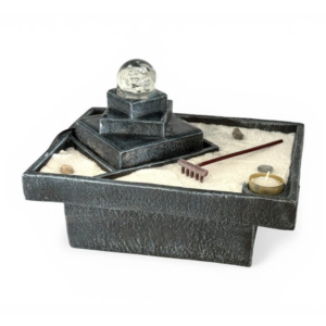 FUENTE JARDIN ZEN Y VELA 19cm