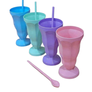 DIF PLAST COPA POSTRE C/CUCHARA