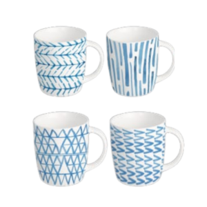 DECOR JARRO MUG BCO/CELE. (C6499)