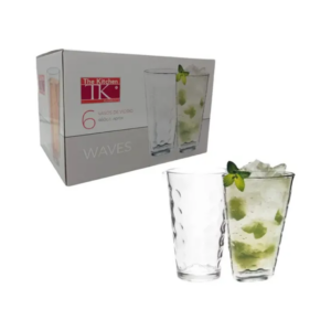 TK VASOS WAVES 460cc x 6u.