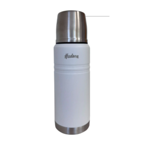 HUDSON TERMO 750ml. ACERO BLANCO