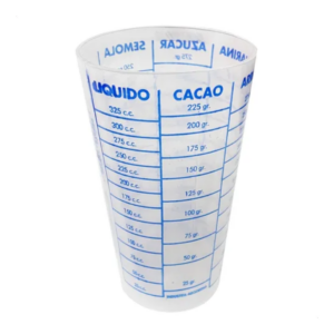DESES VASO MEDIDA FLEX. 325 CC.