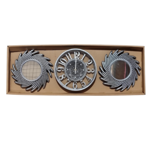 HOME RELOJ PARED + 2 ESPEJOS (COD-023)