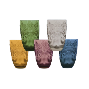 HOME VASOS COLOR CAJA X6 (674)