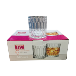 TK VASOS ARCOS WHISKY X6