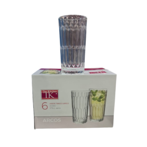 TK VASOS ARCOS T. LARGO X 6u
